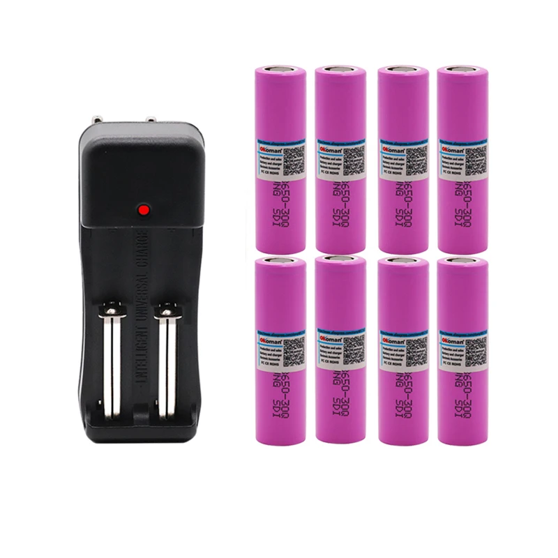 100% Новый оригинальный 30Q 3 7 v 3000mah 18650 литиевая аккумуляторная батарея для