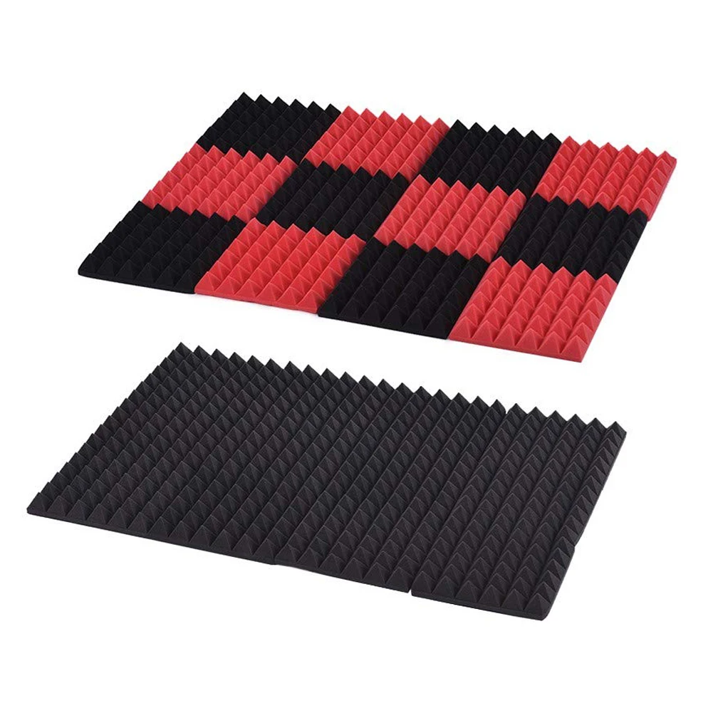 Звукоизоляционные пенопластовые студийные акустические пены 12 шт./компл.