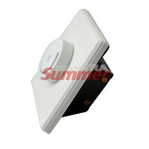 Interruptor de Controle de Velocidade de Ventilador de Teto de Ajuste de Moda de Casa Interruptor de Dimmer de Botão de Parede Moda Casa Inteligente 10a de 220v