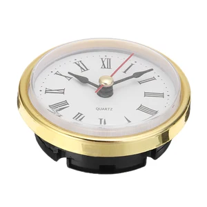 Головка для круглых настенных часов Mayitr, 2-12 дюйма (65 мм), для самостоятельной сборки, кварцевый механизм, вставка, инструменты с римскими цифрами, аксессуары