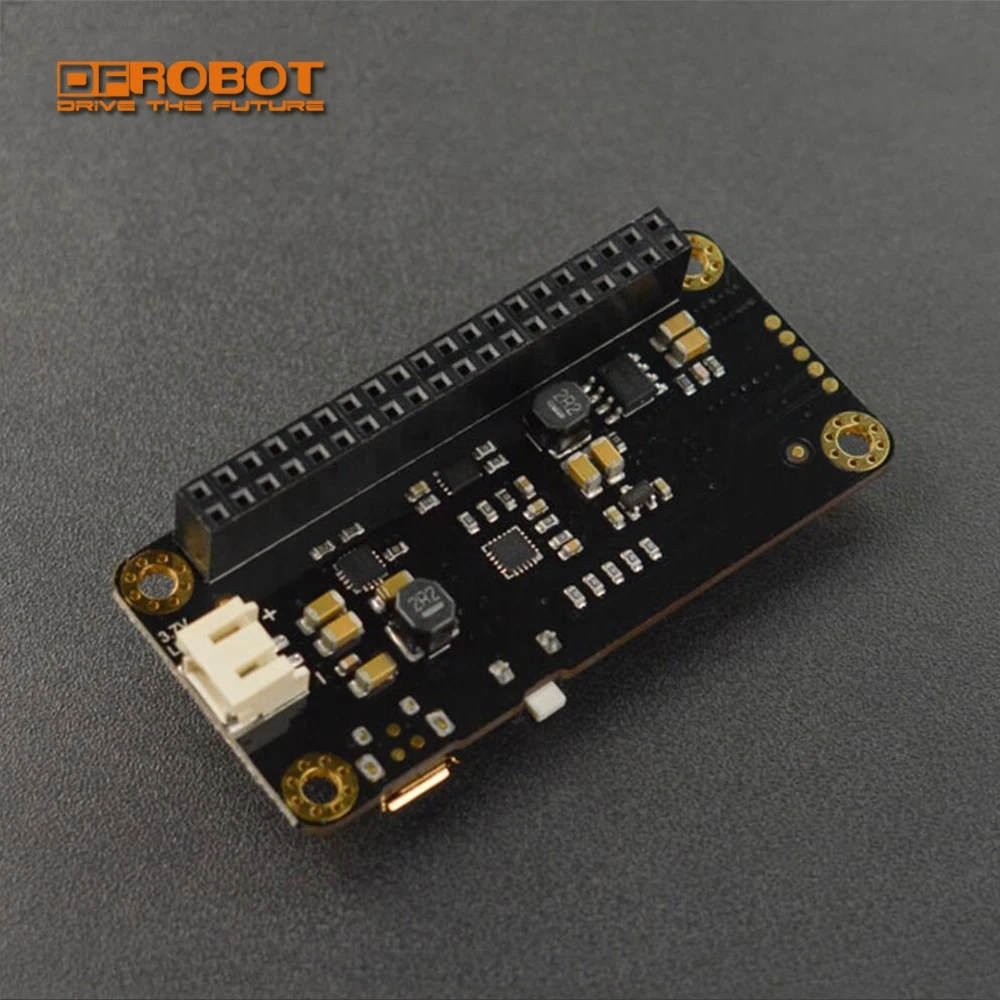 Новый экран DFRobot UPS HAT для Raspberry Pi 2/3/A + Zero MAX17043 2A выход поддержка автоматического