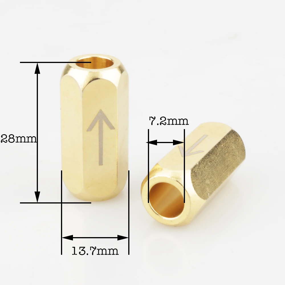 Аудио кабель Audiocrast с позолоченным покрытием для штанов стабилизатор шума EMI