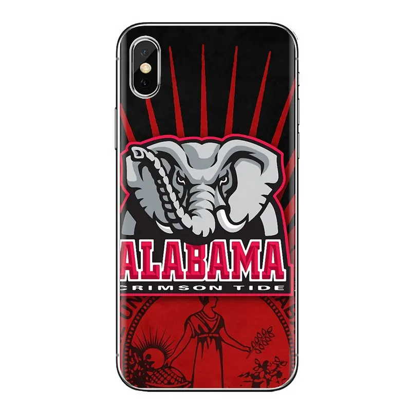 Мобильный чехол с логотипом Alabama Crimson Roll Tide для Samsung Galaxy J1 J2 J3 J4 J5 J6 J7 J8 Plus 2018 Prime 2015 2016 2017 On.