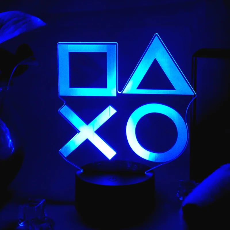 Игровой коврик с 3D иллюзией P4P светодиодный ночсветильник для детей декор