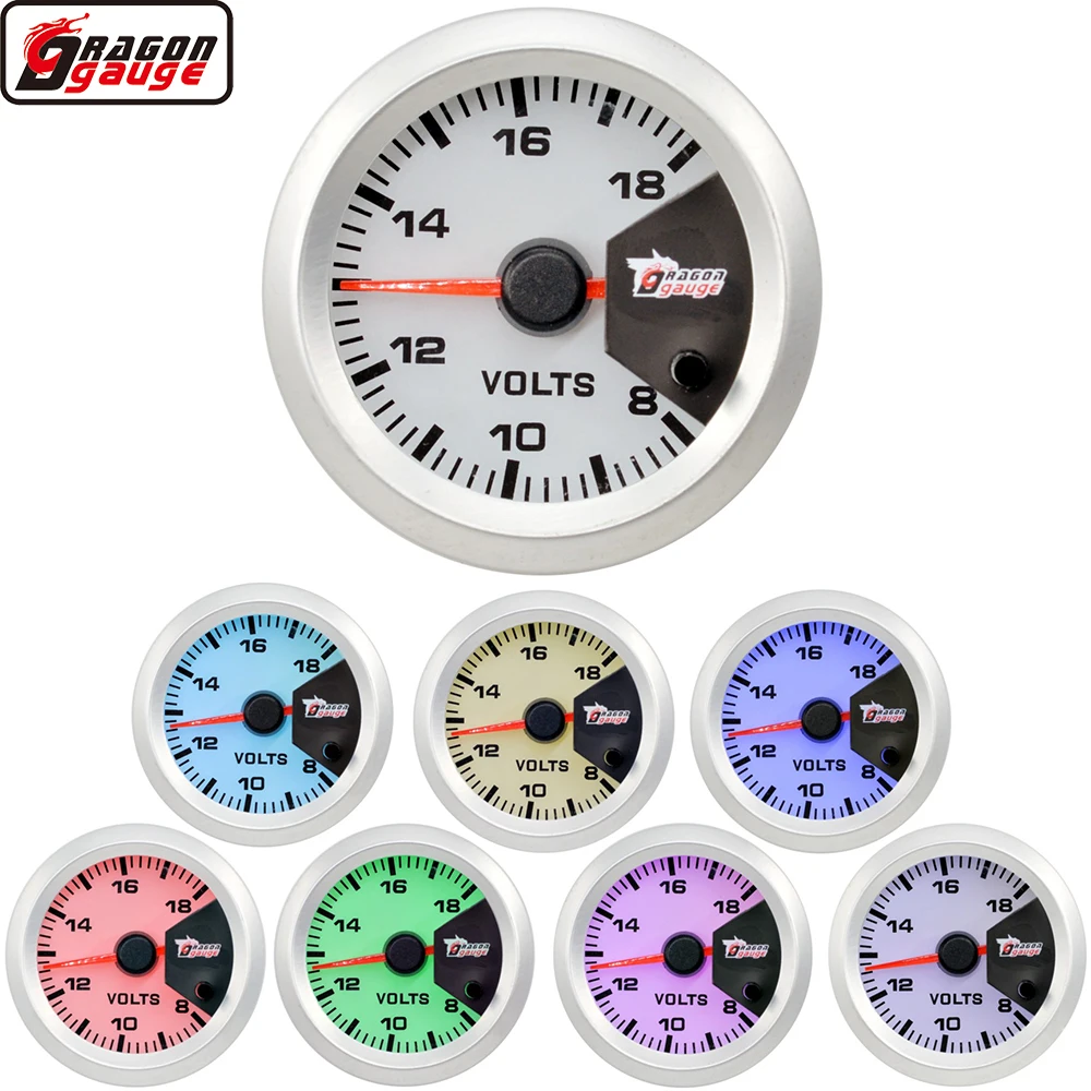 Dragon 52 мм Авто Автомобиль Мотоцикл 12 В батарея шаговый двигатель