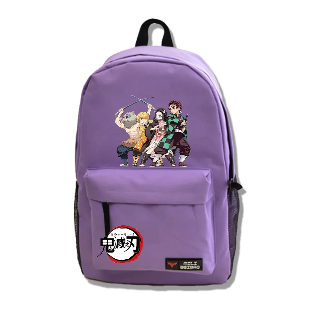 2020 школьная сумка с лезвием из аниме рассекающий демонов рюкзак Kadomon Tanjirouni Bean Zenyi