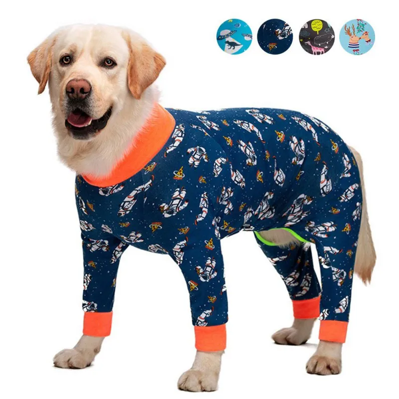

Dog All-inclusive Four-legged Clothes Wound Nursing Belly Weaning Jumpsuit Bodysuit Pajamas Prevent Hair Loss