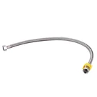 Ванная комната Кухня один холодной воды шланг Нержавеющаясталь гибкие шланги для кранов подачи воды трубы Водостоки шланг 12 аксессуары для крана