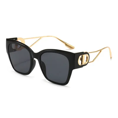 

Big-framed Sunglasses For Men And Women Vintage Sunglasses Europe And America Personality Cat’ Eye Glasses 2021 New Style