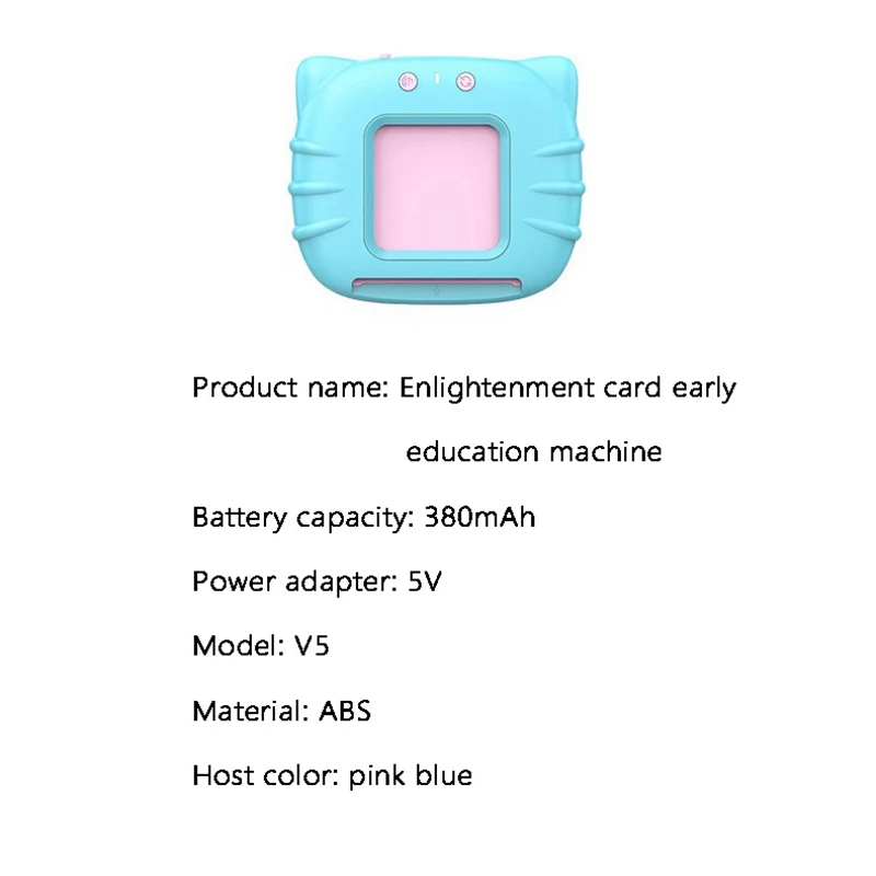 

Audible Learning Machine with Sound Effects 224 Pcs Sight Words Electronic Educational Learning Toys Electronic Toy