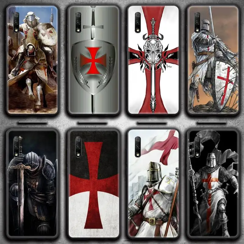 

Templar Knight Phone Case For Huawei Nova 6se 7 7pro 7se honor 7A 8A 7C 9C Play