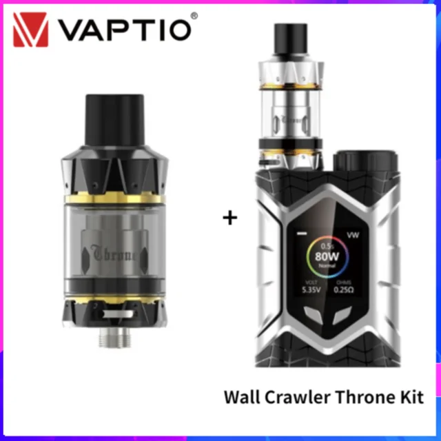 Vaptio настенный гусеничный трон набор электронная сигарета 80 Вт 510 бак D2 катушки