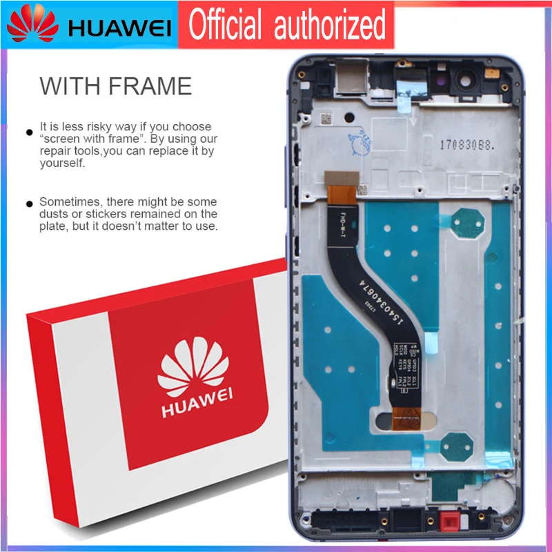 5,2 ''Дисплей с рамкой для huawei P10 Lite ЖК-дисплей кодирующий преобразователь сенсорного экрана в сборе WAS-LX1 WAS-LX1A WAS-LX2 WAS-LX3