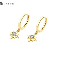 qeenkiss%c2%a0eg6160%c2%a0jewelry%c2%a0wholesale%c2%a0fashion%c2%a0woman%c2%a0girl%c2%a0birthday%c2%a0wedding%c2%a0gift star aaa zircon 18kt gold white gold drop earrings