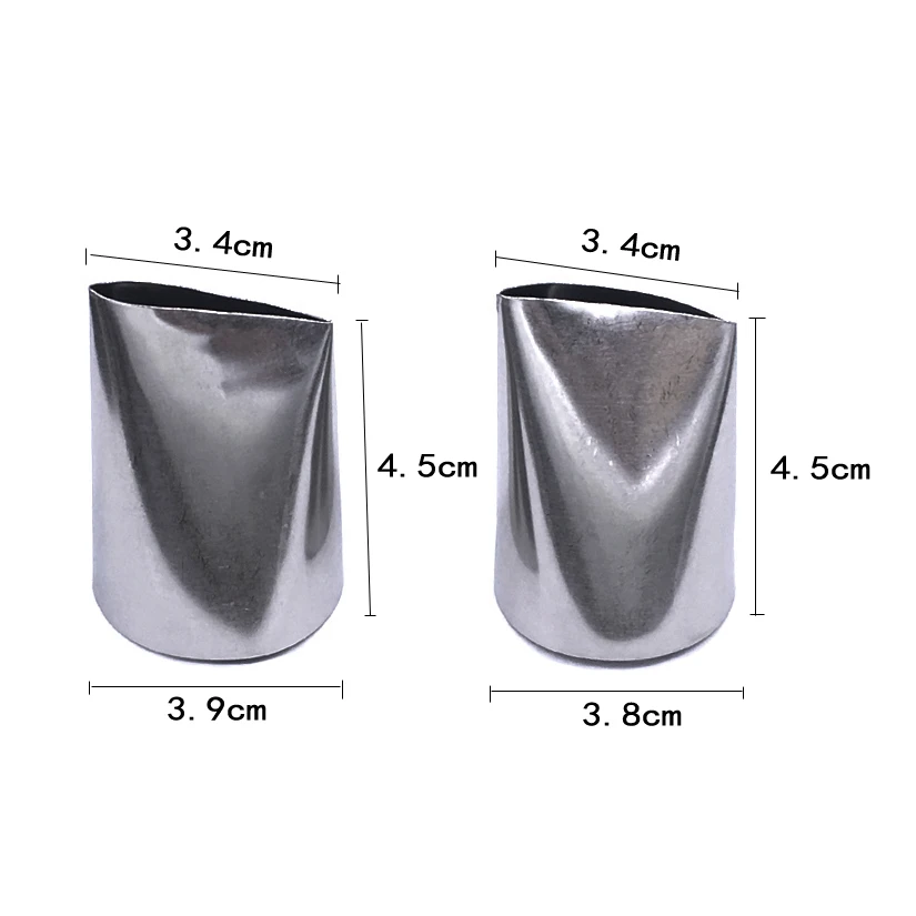 1 шт. большой лепесток розы нержавеющая сталь Кондитерская насадка украшения