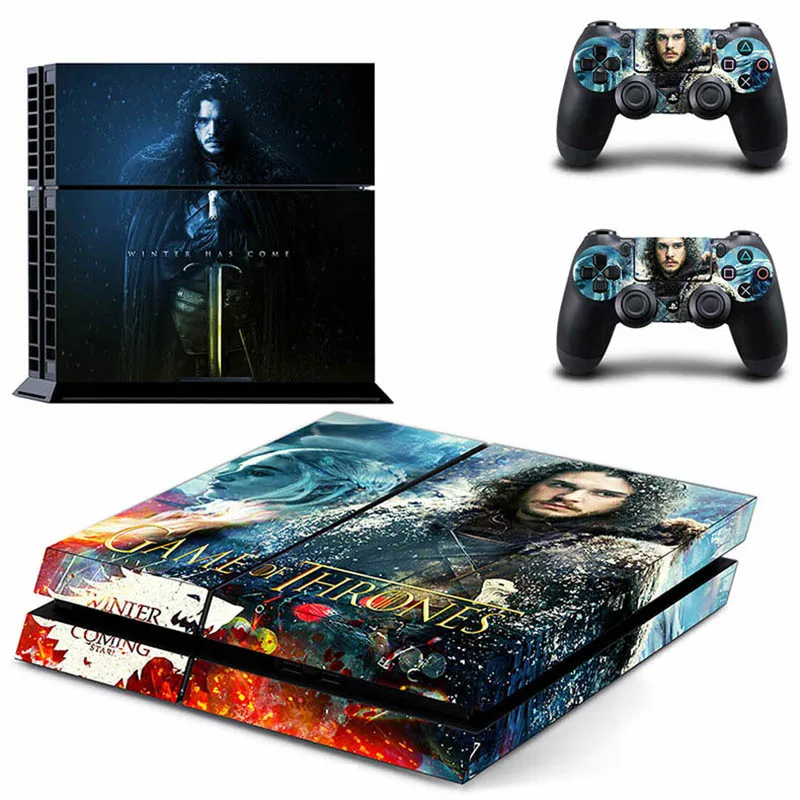Стикер s Игра престолов наклейка для PS4 PS 4 игровая станция Pegatinas Adesivos консоли