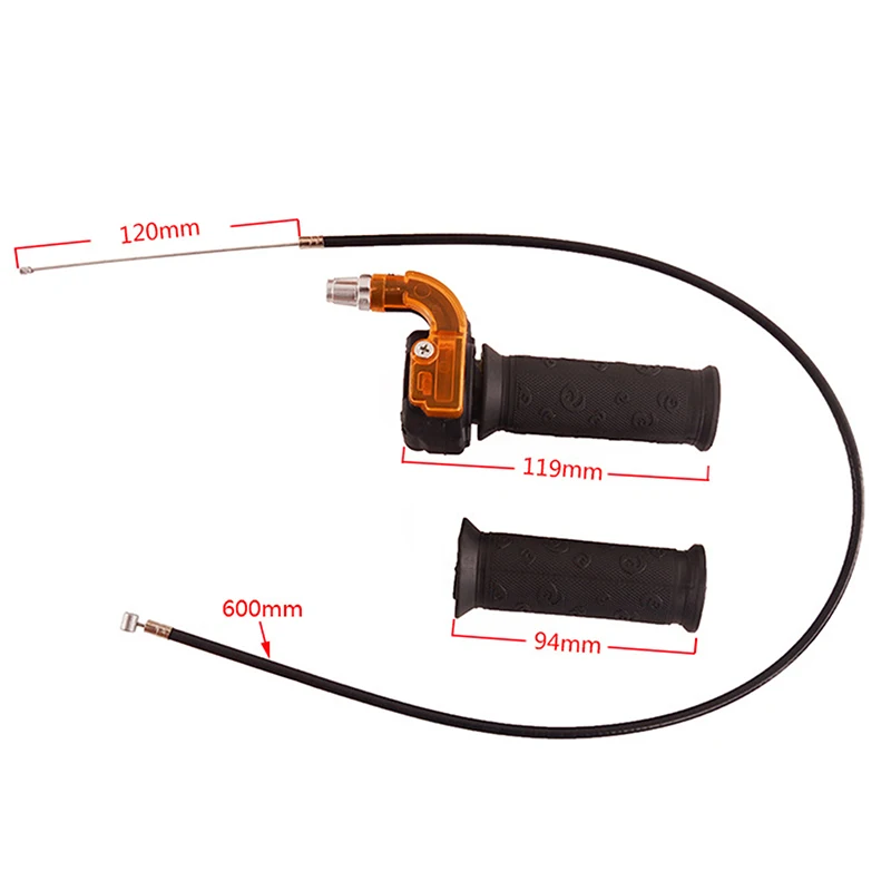 

1 Set Twist Throttle Accelerator 3 Stage Grip Cable For 47cc 49cc Mini Dirt Motorbike Accessories