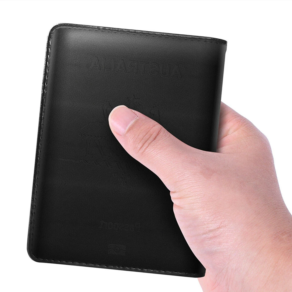 Бумажник для путешествий с паспортом встроенный кошелек из искусственной