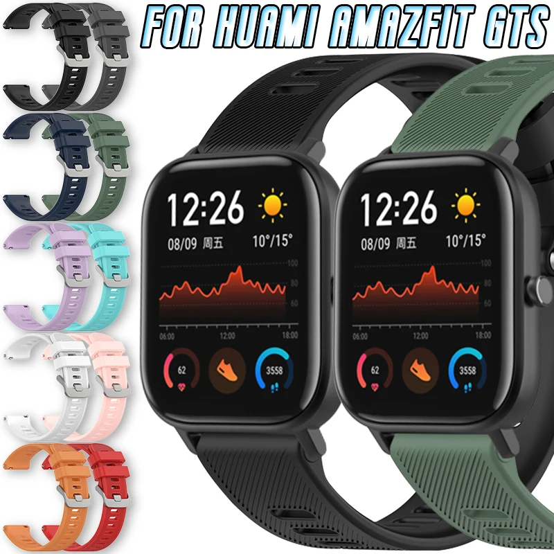 

Силиконовый ремешок для смарт-часов Huami Amazfit GTS, 20 мм