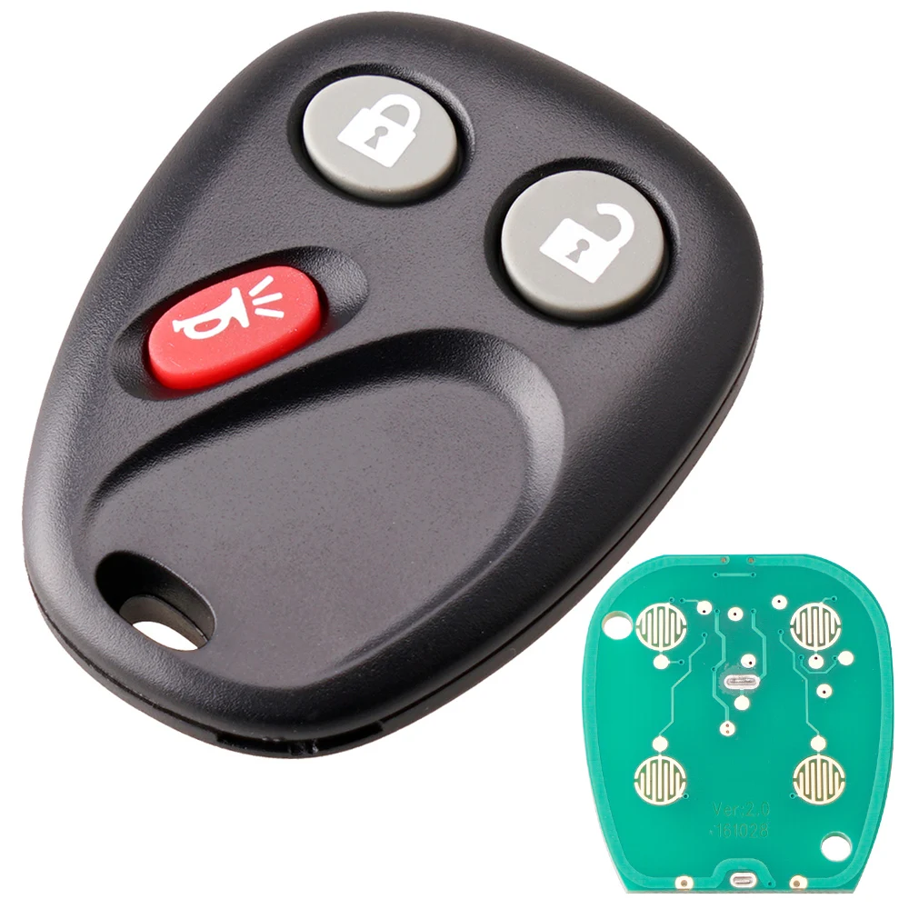 

315MHz 3 Buttons Keyless Entry Remote Car Key Fob Replacement Fit for Cadillac Chevrolet GMC Hummer Pontiac Torrent 2003-2007