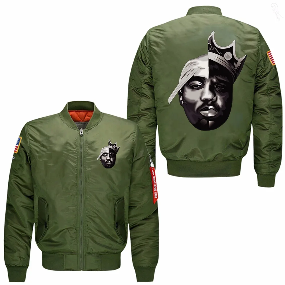 2019 Новый Notorious Big 2PAC Eazy Тупак Демисезонный Для Мужчин's Кофта для отдыха воротник