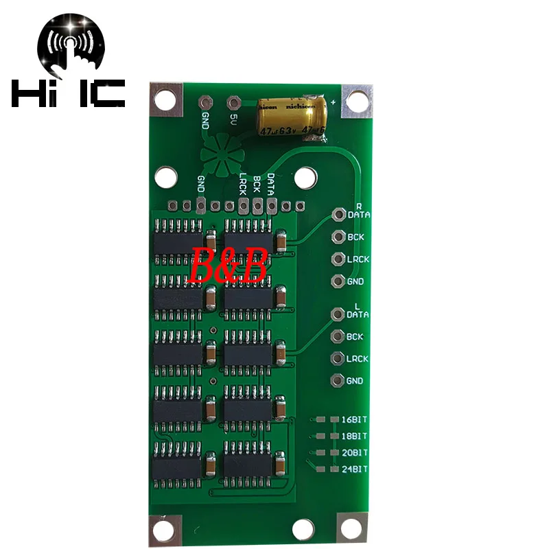 Формат декодера NOS DAC/I2S плата переключения передач IIS I2S преобразование данных