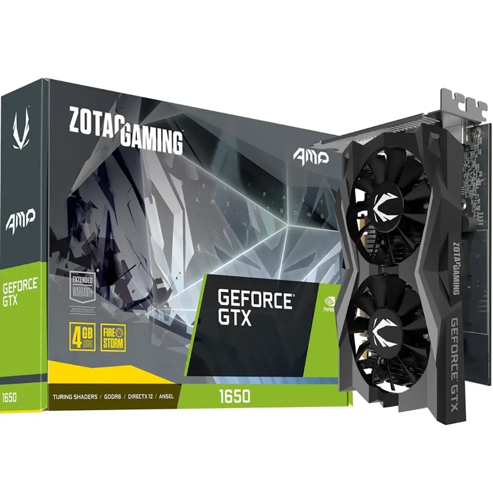Видеокарта Zotac TUF nVidia GeForce GTX 1650 1650MHz 4096MB 8002MHz 128 bit RTL [ZT T16520D 10L]|Видеокарты| |