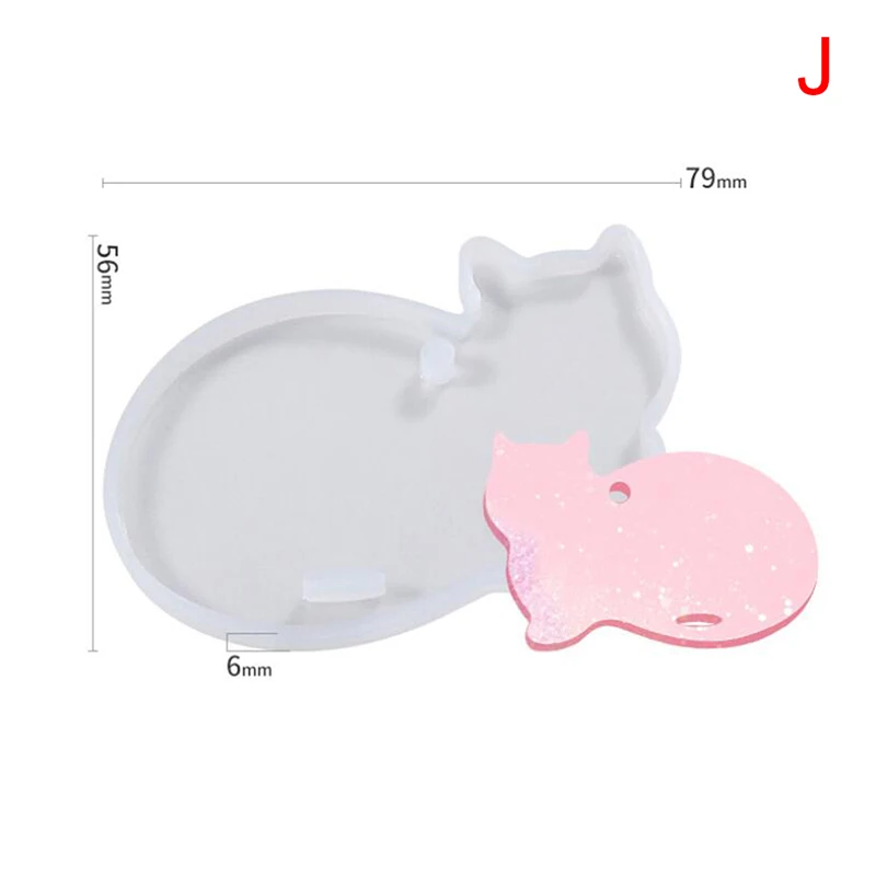 

Resin Molds Crystal Glue Silica Gel MoldAnimal Shaped Silicone Casting Mould