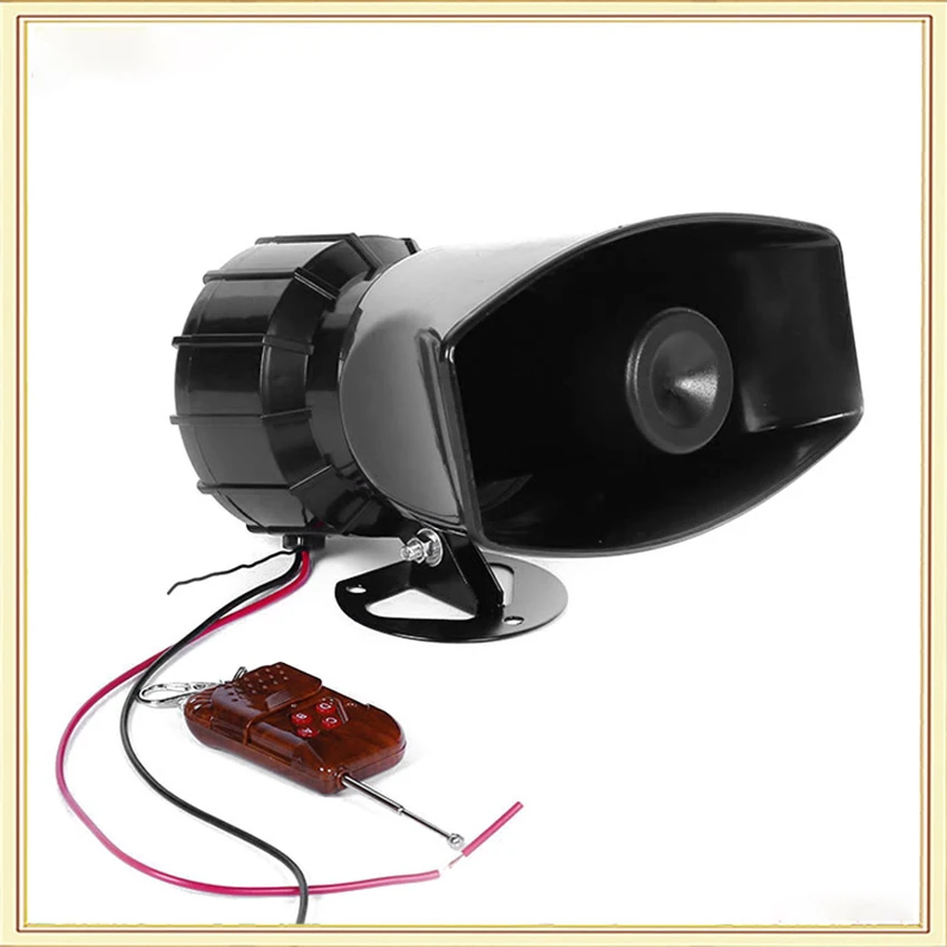 

Автомобильная сирена, звуковой сигнал 12 В, 100 Вт, 4-тональная звуковая сирена, полицейский динамик PA, автомобильная система аварийной помощи с пультом дистанционного управления, аварийный звуковой сигнал