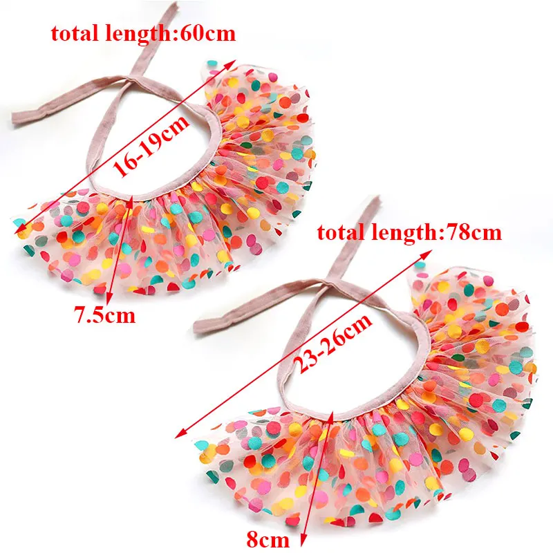 

Universal Bib Macrame Dog Bib Comfortable Triangle Scarf Good-looking Pet Scarf Small Fresh Cat Saliva Towel Fashion Supplies