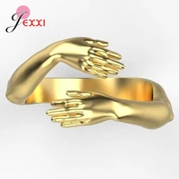 new arrival 925 sterling silver open rings for women girls hot fashion wedding engagement party jewelry