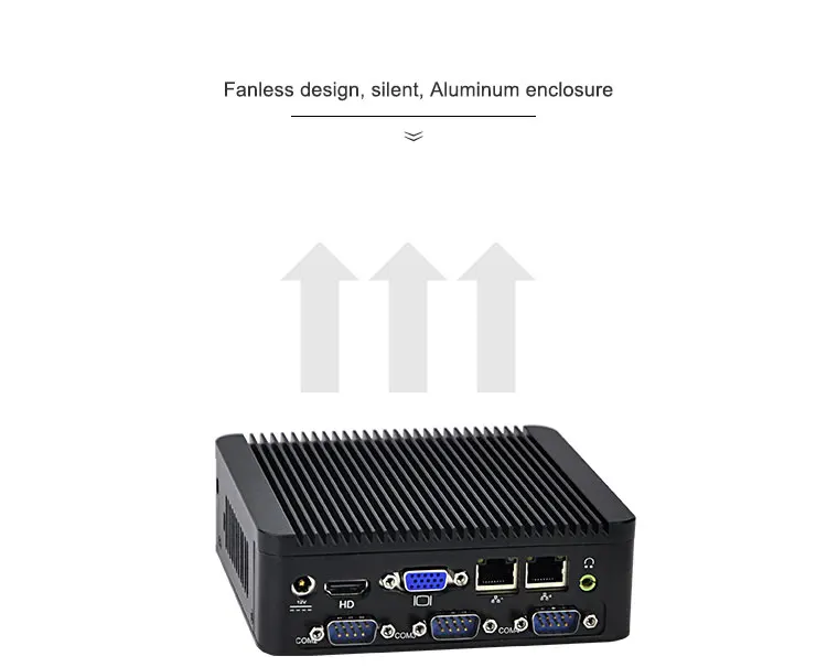 Быстрый 4 RS232 мини ПК J1800 J1900 мини гостиная ПК/HTPC хост/промышленный компьютер Celeron четырехъядерный