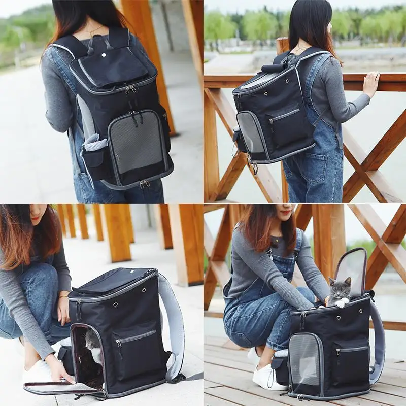 Рюкзак для домашних собак прогулочная сумка удобная путешествий дышащая