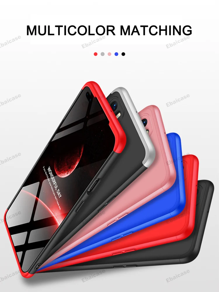 

For Oneplus Nord Case Three in One 360 Full Protection Anti-knock Hard PC Cover One Plus Nord For Oneplus 7T 7 6 6T Pro Case