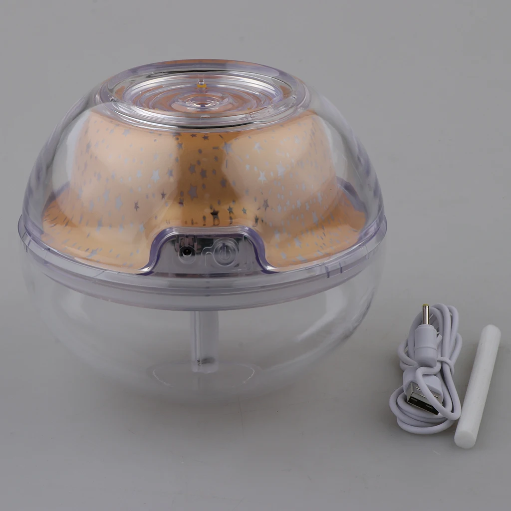 USB туман увлажнитель проекция светодиодный светильник ночник арома диффузор