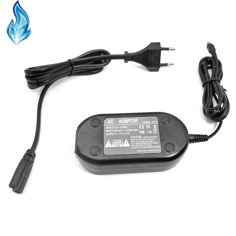 Адаптер переменного тока для камеры Panasonic DMC FS25 FS30 FS33 FS4 FS6 FS7 FS8 FS42 FS62 FX40 FX48 FX60 TS4 TS3