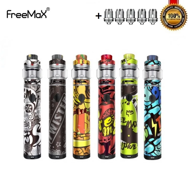 Оригинальный стартовый набор Freemax Twister 80 Вт встроенный аккумулятор 2300 мАч с баком