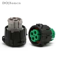 151020 sets 4 pin itt type automobile female connector din wiring plug grey green apd cable installation socket 121583 0002