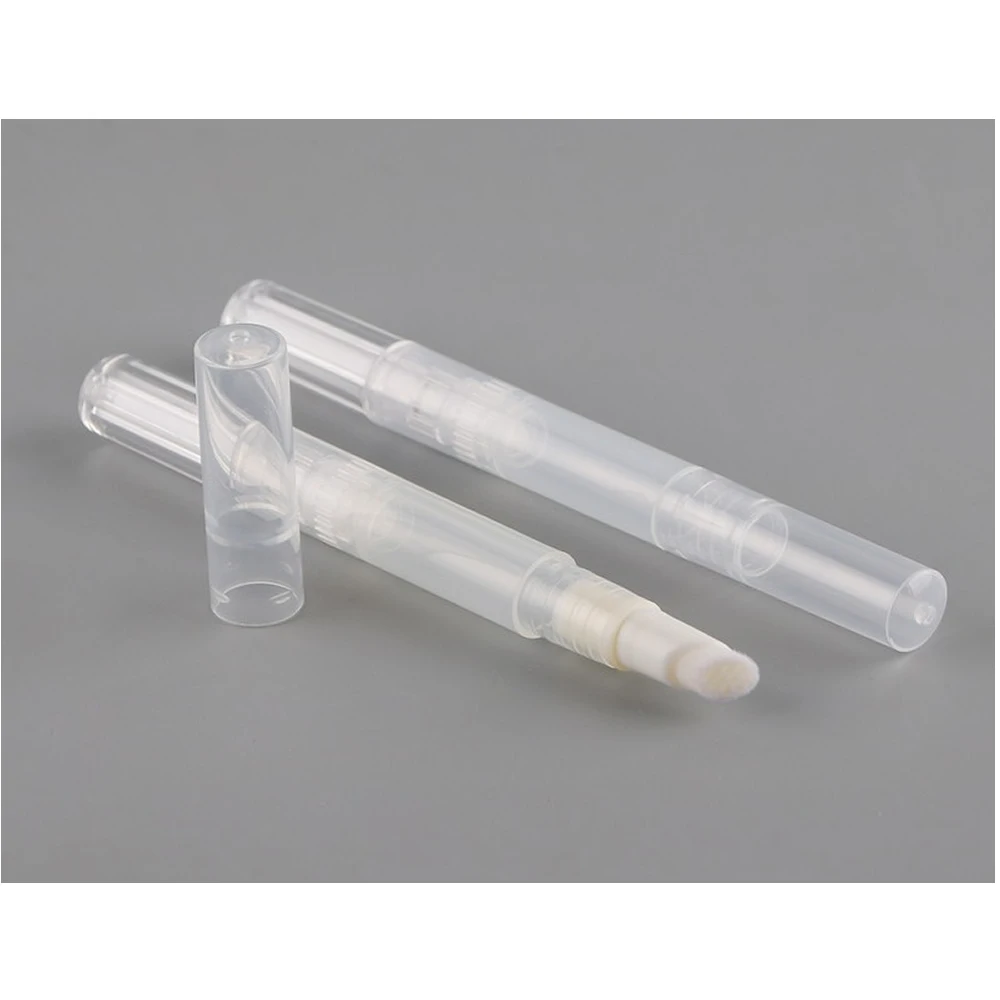 Пустая крученая ручка с кисточкой 3 мл контейнер для косметики блеск губ