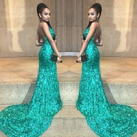 charming green heart long prom dresses 2019 sexy backless strapless prom gowns custom make evening party dress vestidos de gala