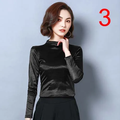 

High Quality J45410 New Fashion Women Autumn Shirts Basic Shirt