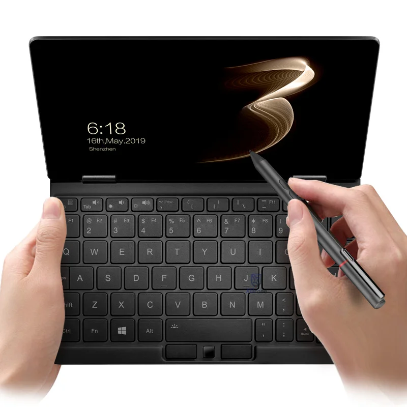 

original One Mix 3S Mini Notebook Windows 10 Pocket Laptop PC 8.4'' Intel M3-8100Y Mini PC 16GBRAM 512GB PCIE Fingerprint scan