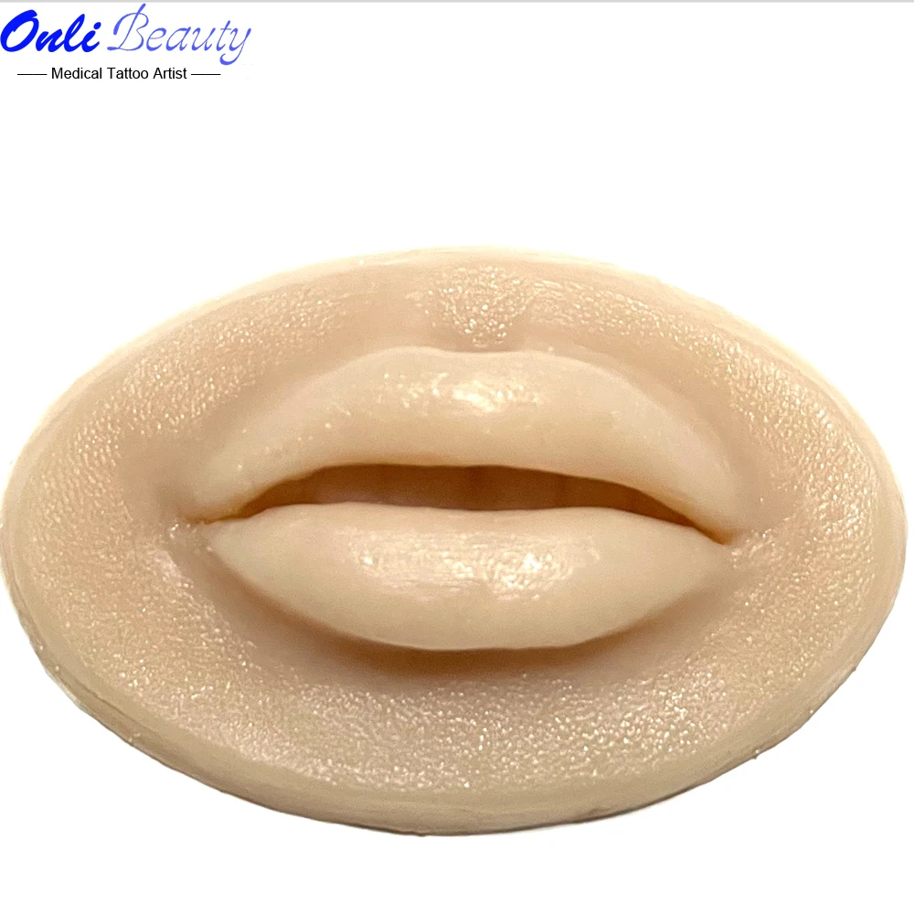 

Силиконовая кожа для перманентного макияжа, губы