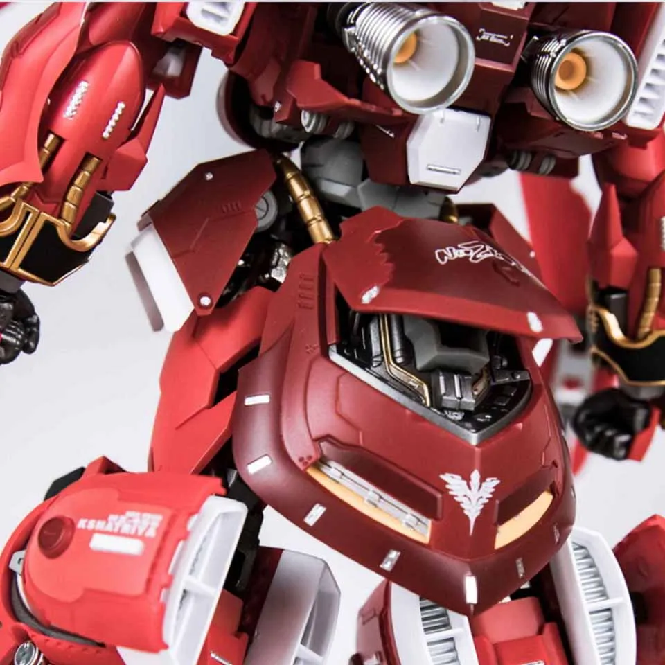 Сплав MB металлизированная MB 1/100 сплав KSHATRIYA красная версия аниме фигурка робота игрушка подарок