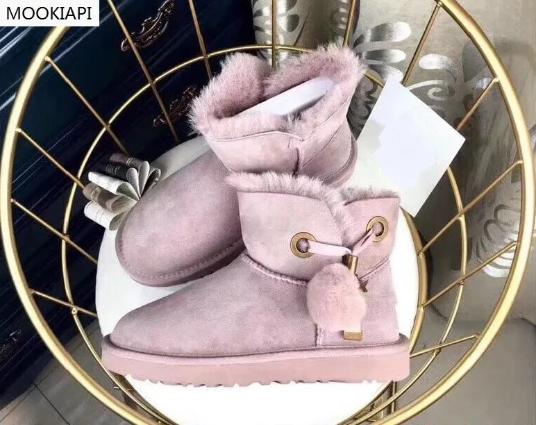 Новейшие женские ботинки с завязками в Австралии 2019 г. Натуральная овчина 100%