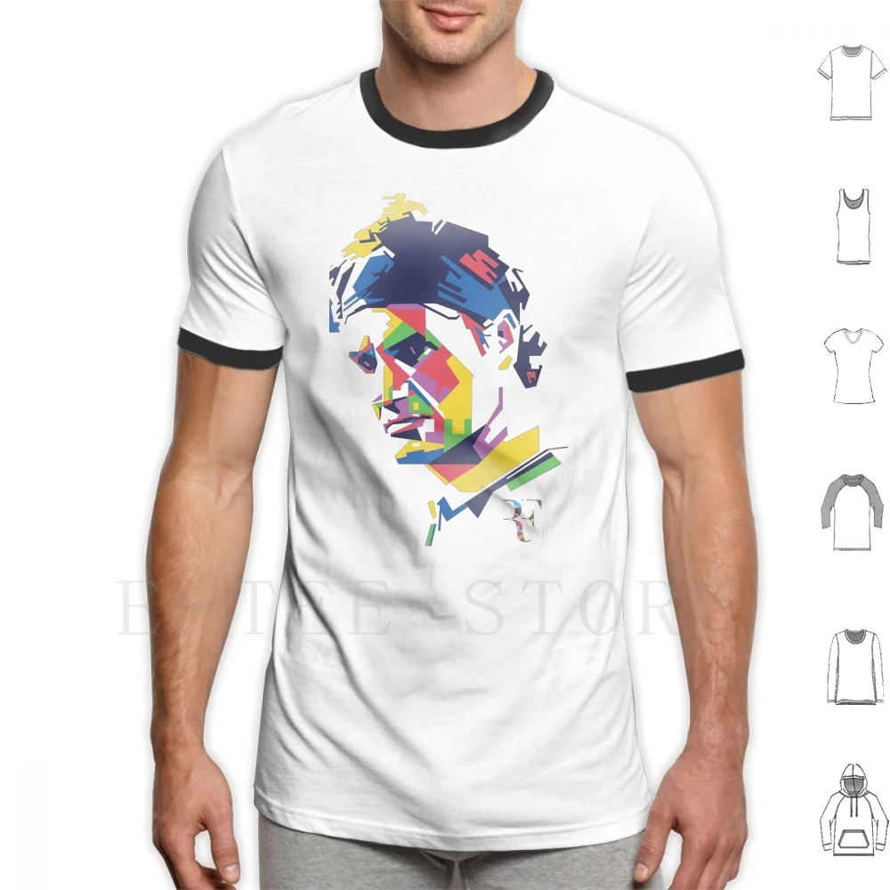 

Tennis T Shirt DIY Big Size 100% Cotton Rf Wimbledon Tennis Tenis Sport Nadal Djokovic Murray Federer Roger