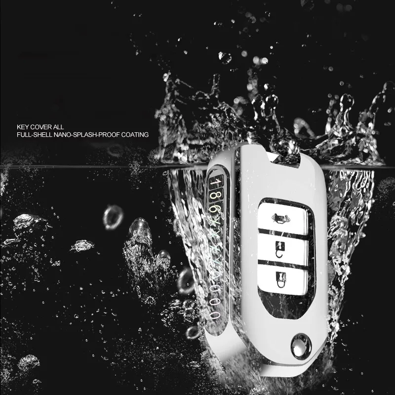 Мягкий чехол для автомобильного ключа из ТПУ Подходит Honda Civic CR V Accord Jade Crider Odyssey 2015