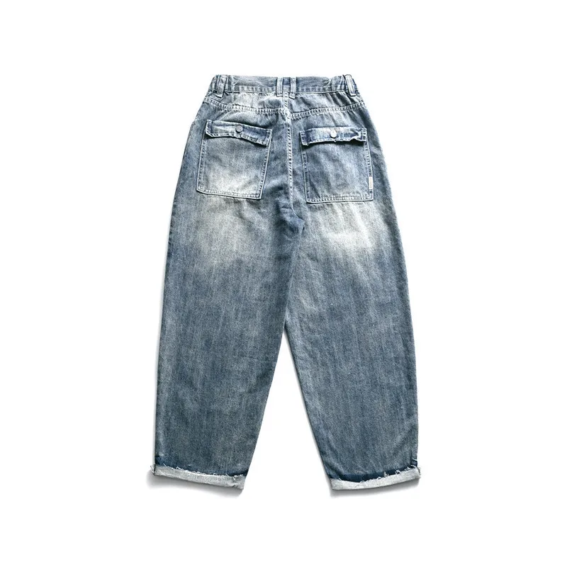 Брюки для отдыха на весну и лето 2020 Японские популярные мужские джинсы с