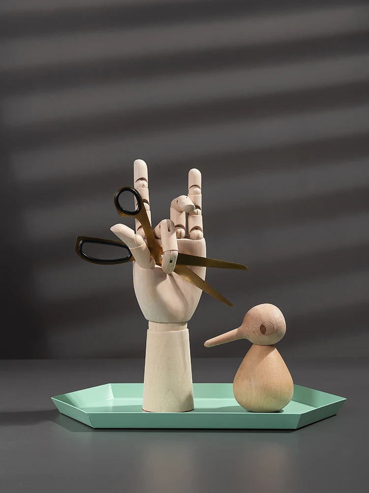 Деревянные подвижные суставы деревянные фотообои реквизит украшение для офиса