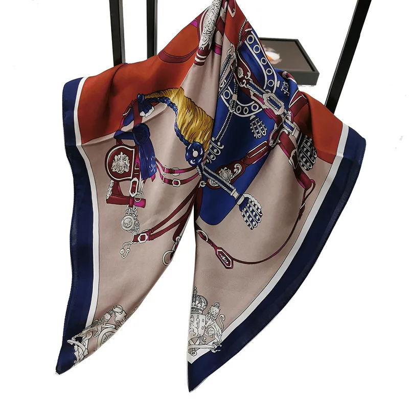 

scarf 100% silk feeling wraps Headscarf Female bufanda mujer echarpes Coverups Hijabs Bufand de seda Foulard en soie solar playa